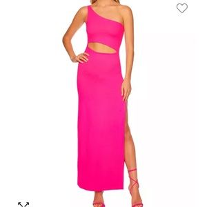 Susana Monaco one shoulder dress